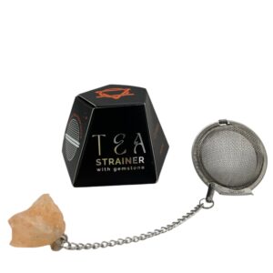 Colador de Té con Cornalina