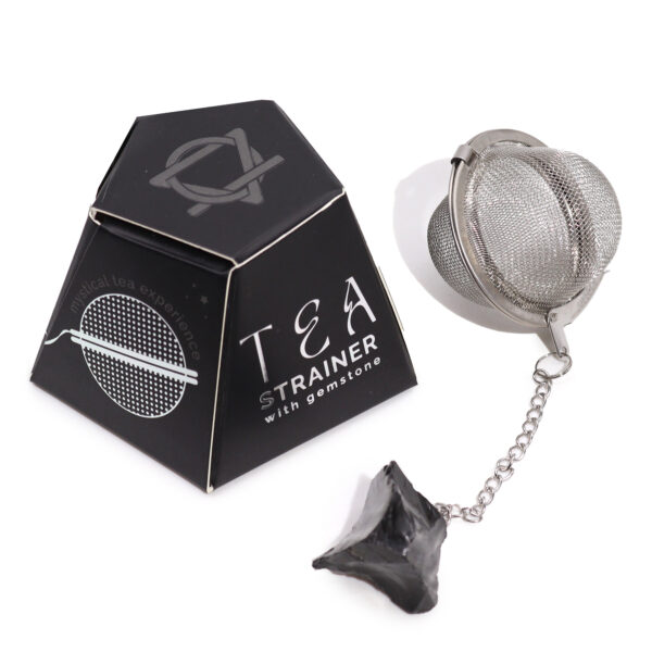 Colador de té con Obsidiana Negra - Imagen 3
