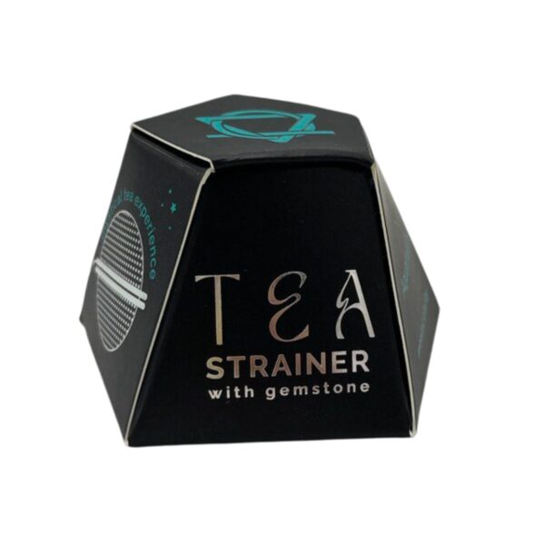 Colador de té con piedra de Aguamarina - Imagen 2
