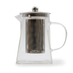 Tetera con Infusor de Vidrio – Forma de Torre – 780 ml