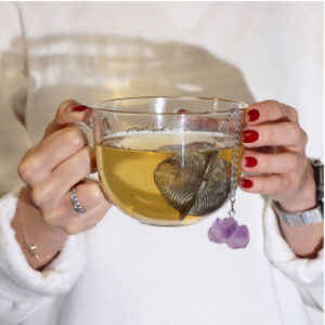 Colador de Té con Gemas