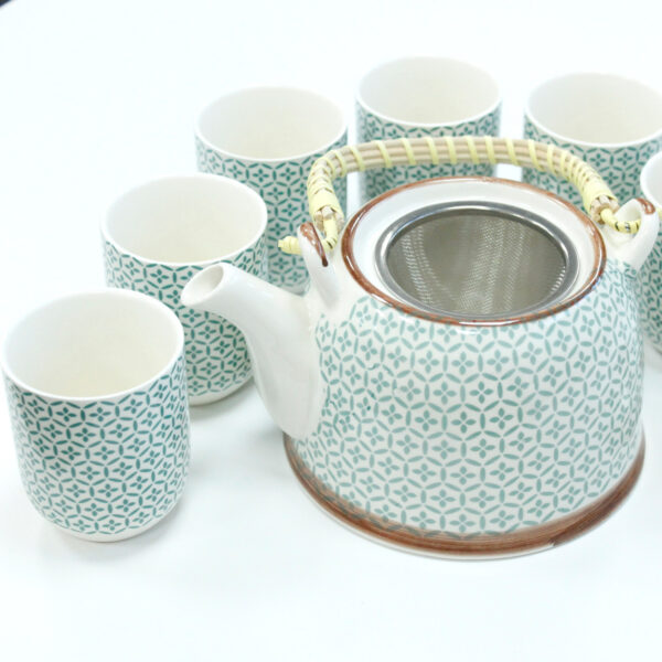 Set de Tetera – Mosaico Verde (50 g) - Imagen 2