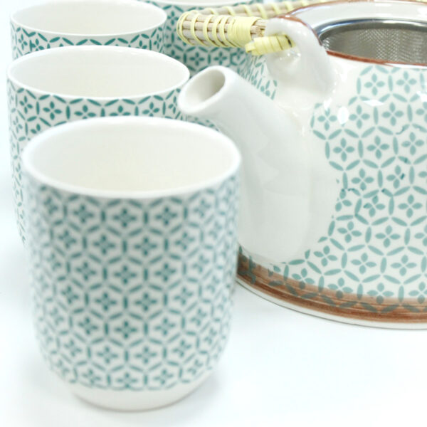 Set de Tetera – Mosaico Verde (50 g) - Imagen 4