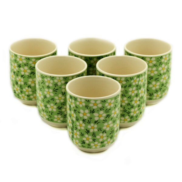 6 Tazas de té – Margarita Verde