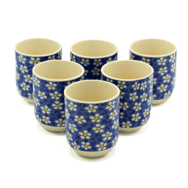 6 Tazas de té – Margarita Azul