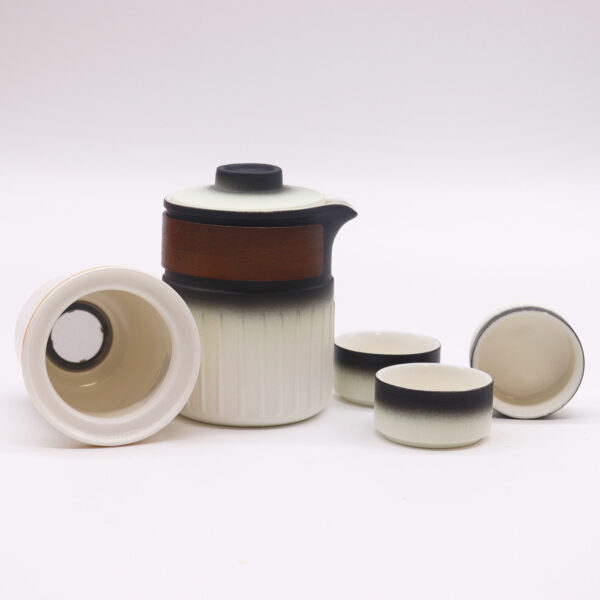 Set de Tetera “Tres Amigos” – Tres Tazas y Estuche de Viaje - Imagen 4
