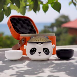 Set de Tetera – Panda (2 tazas + estuche)