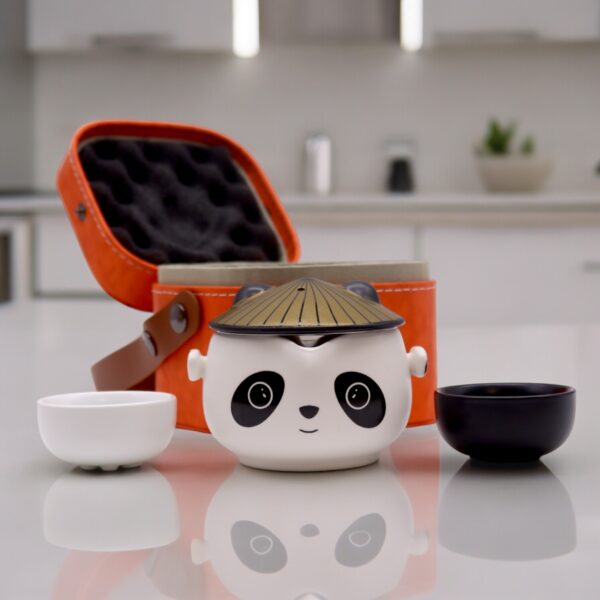 Set de Tetera – Panda (2 tazas + estuche) - Imagen 3